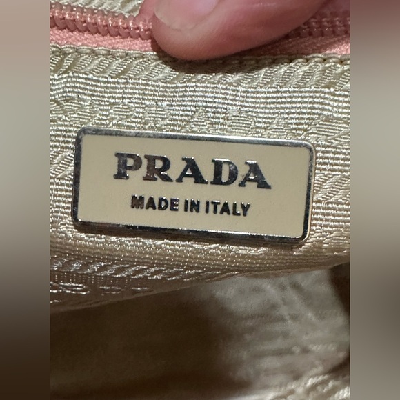 Prada Pink Tessuto City Cloth Handbag - Picture 12 of 13